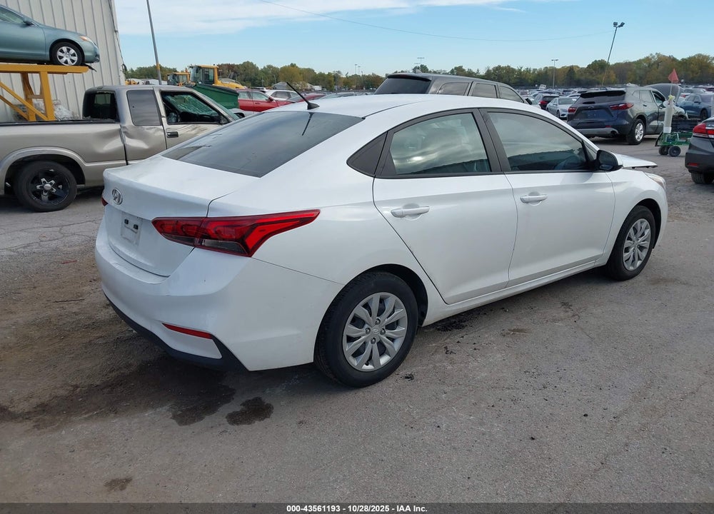 2022 HYUNDAI ACCENT SE VIN: 3KPC24A64NE181863