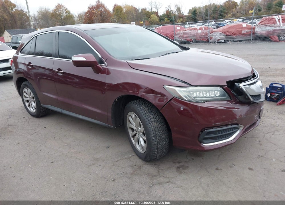 2016 ACURA RDX TECHNOLOGY VIN: 5J8TB4H50GL015249