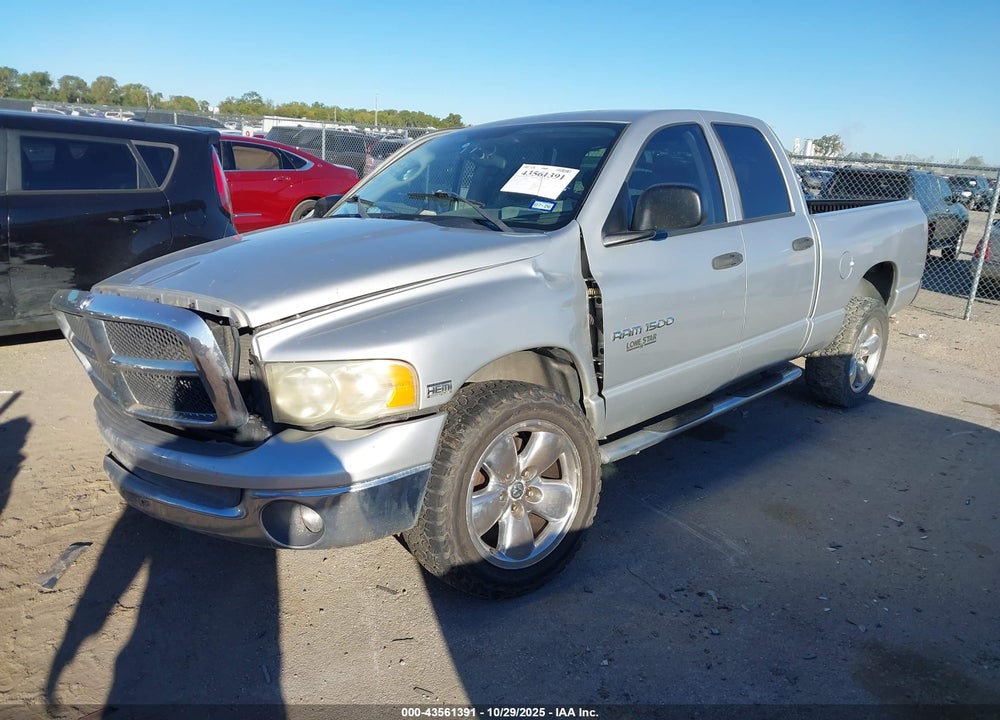 2004 DODGE RAM 1500 SLT/LARAMIE VIN: 1D7HA18D34S744592
