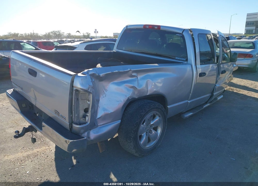2004 DODGE RAM 1500 SLT/LARAMIE VIN: 1D7HA18D34S744592