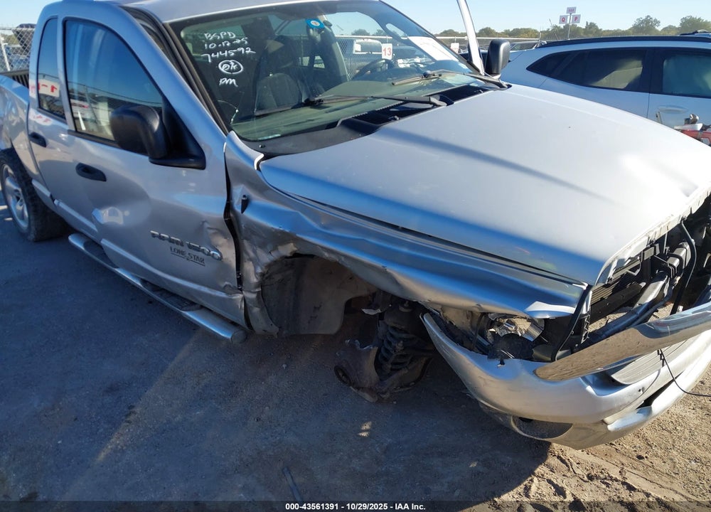 2004 DODGE RAM 1500 SLT/LARAMIE VIN: 1D7HA18D34S744592