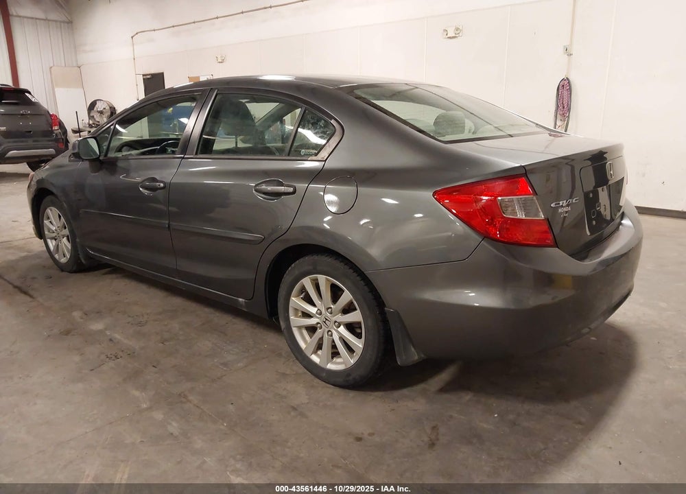 2012 HONDA CIVIC EX-L VIN: 19XFB2F95CE041693