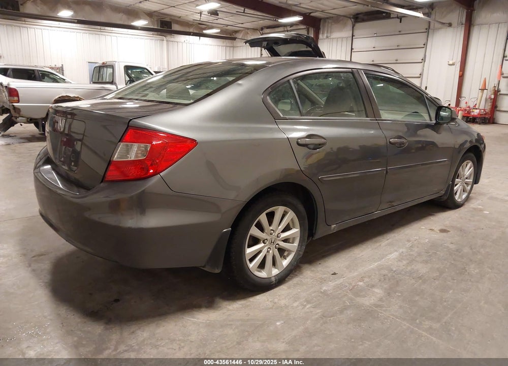 2012 HONDA CIVIC EX-L VIN: 19XFB2F95CE041693