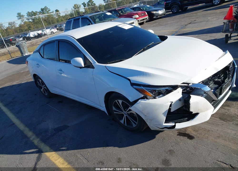2022 NISSAN SENTRA SV XTRONIC CVT VIN: 3N1AB8CV7NY233667