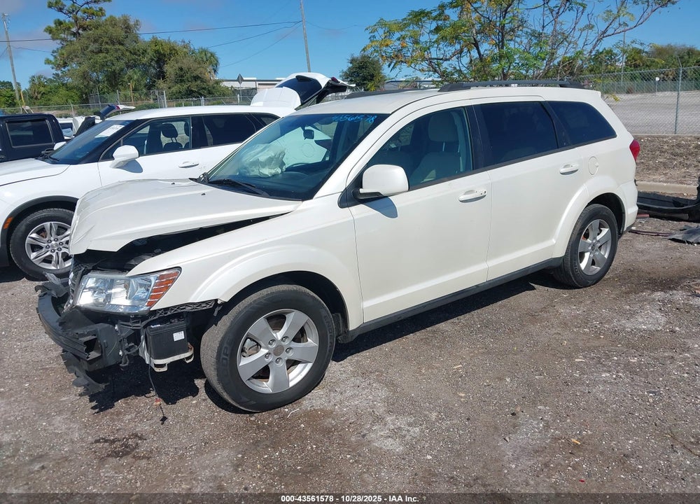 2012 DODGE JOURNEY SXT VIN: 3C4PDCBB4CT368790