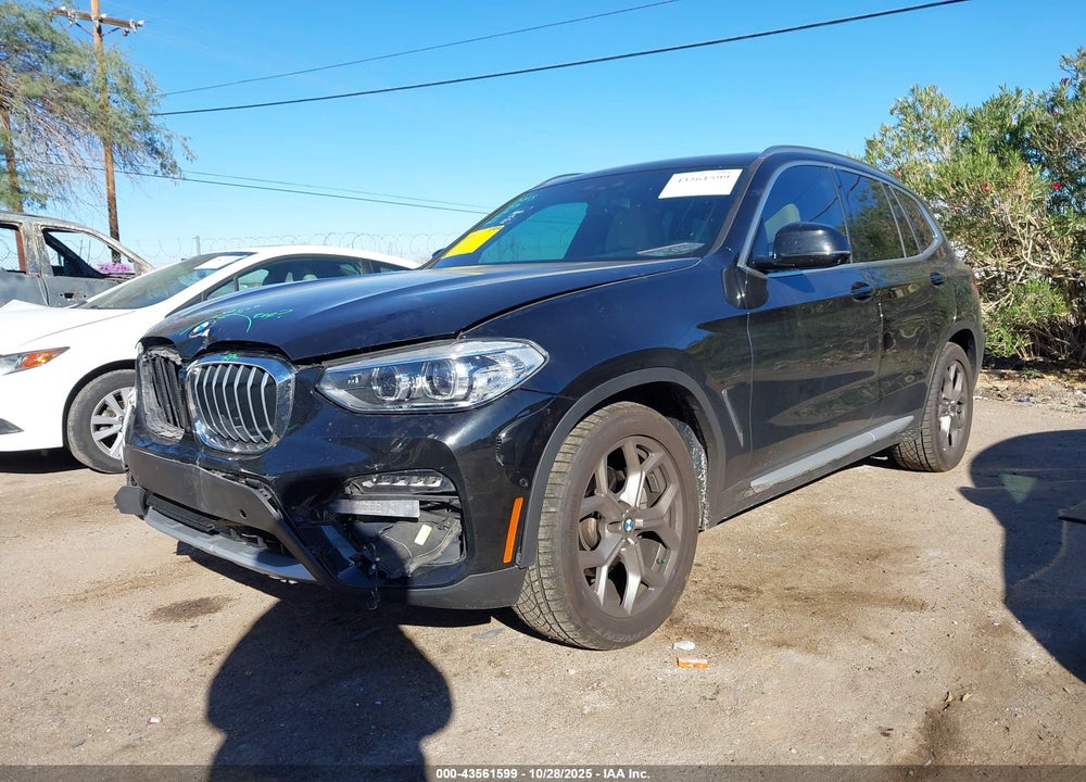 2021 BMW X3 XDRIVE30I VIN: 5UXTY5C03M9F22977