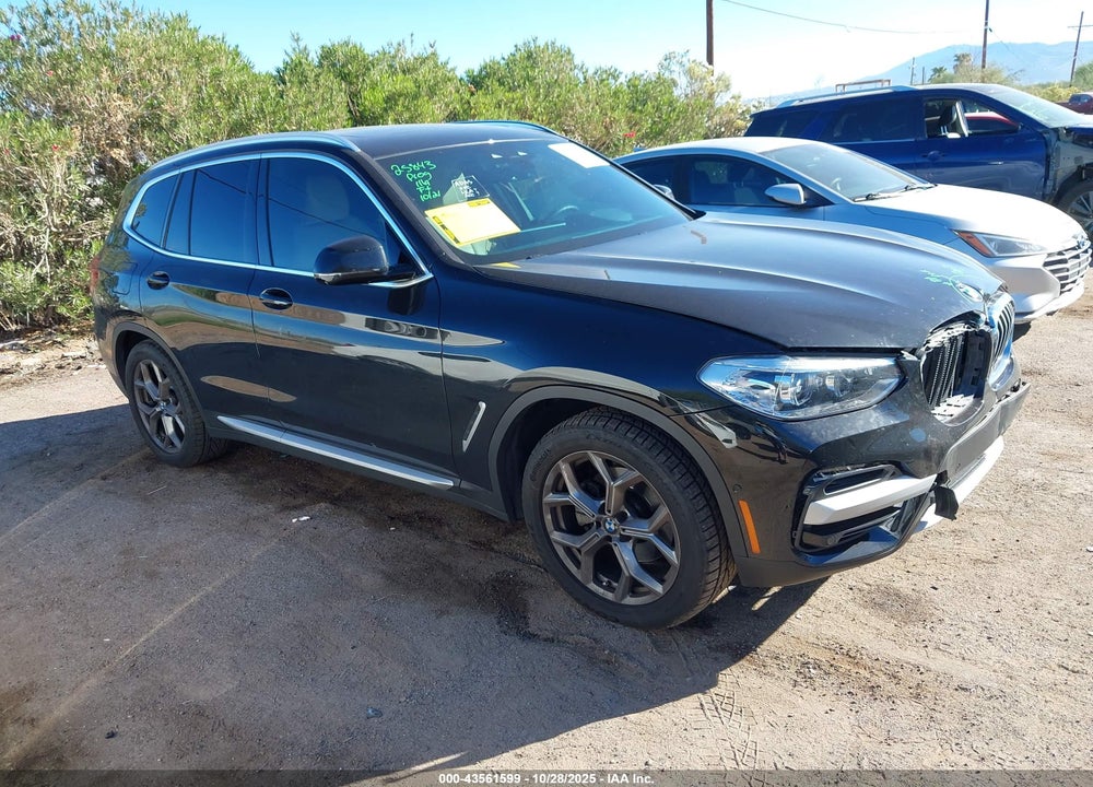 2021 BMW X3 XDRIVE30I VIN: 5UXTY5C03M9F22977