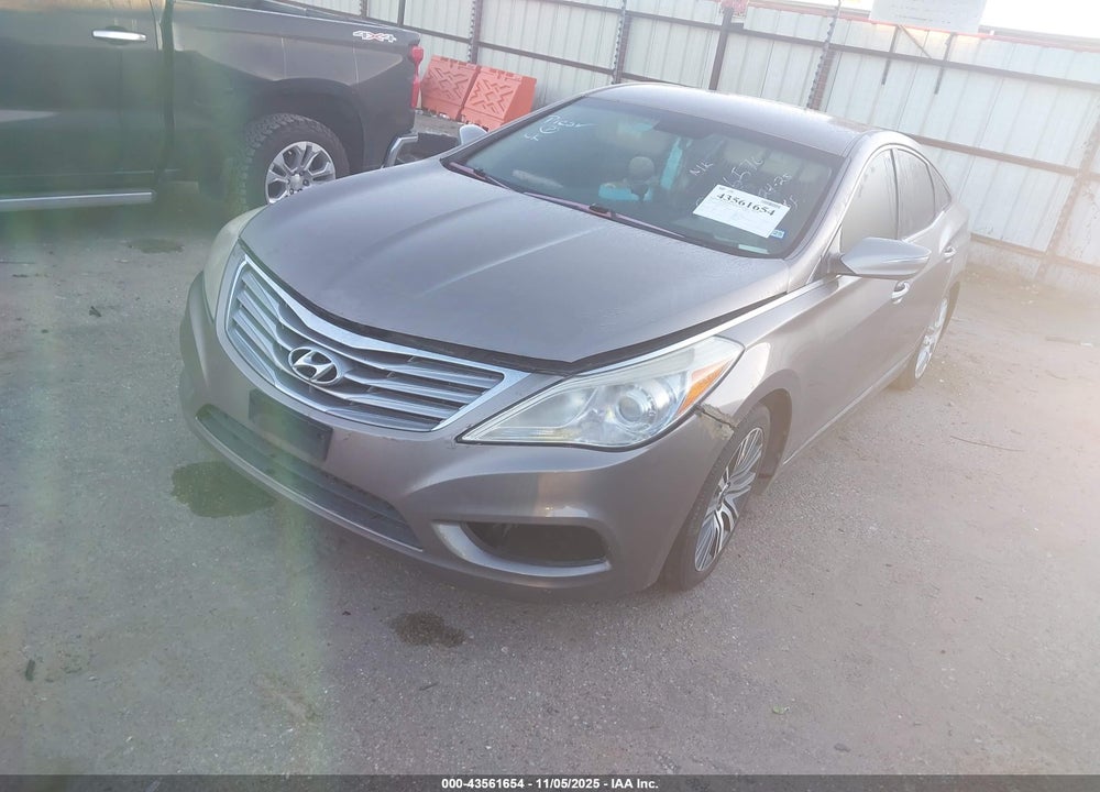2013 HYUNDAI AZERA VIN: KMHFG4JG8DA256570