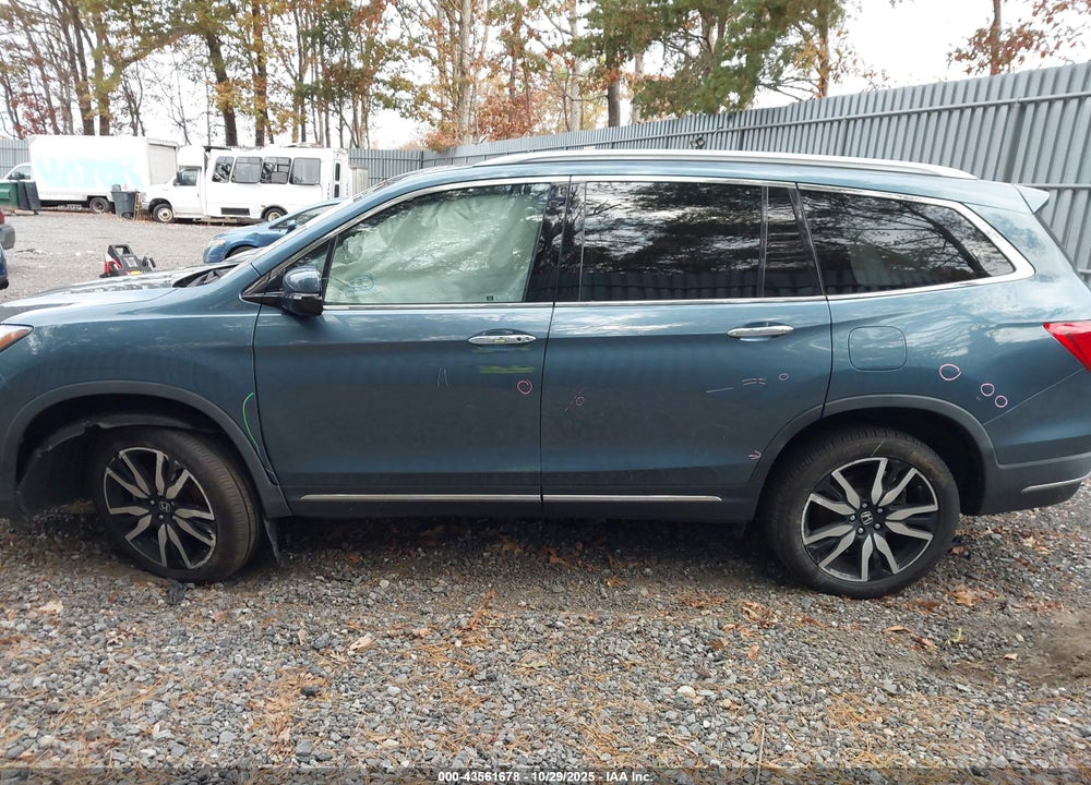 2021 HONDA PILOT AWD ELITE VIN: 5FNYF6H00MB069142