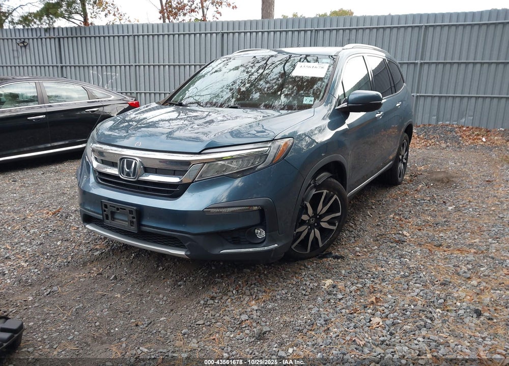 2021 HONDA PILOT AWD ELITE VIN: 5FNYF6H00MB069142