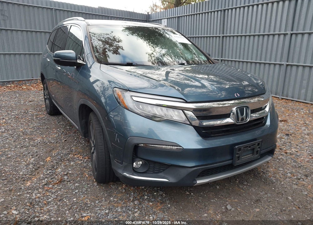 2021 HONDA PILOT AWD ELITE VIN: 5FNYF6H00MB069142