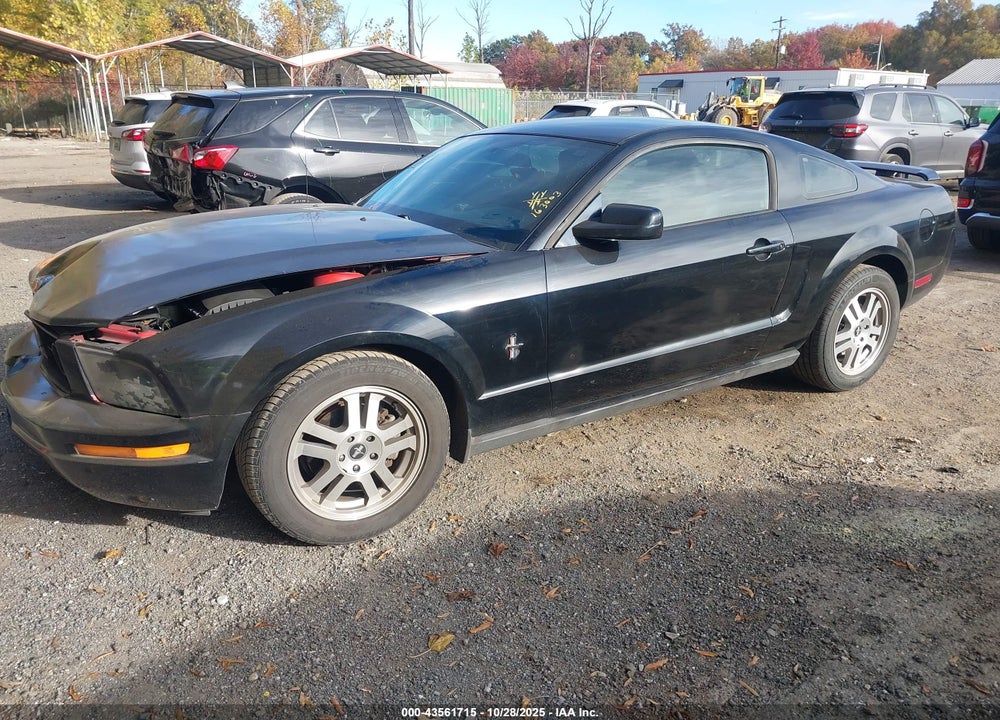2006 FORD MUSTANG V6 VIN: 1ZVHT80N865119329