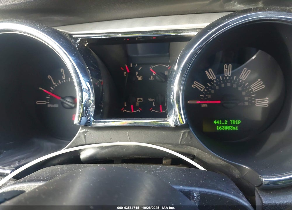 2006 FORD MUSTANG V6 VIN: 1ZVHT80N865119329