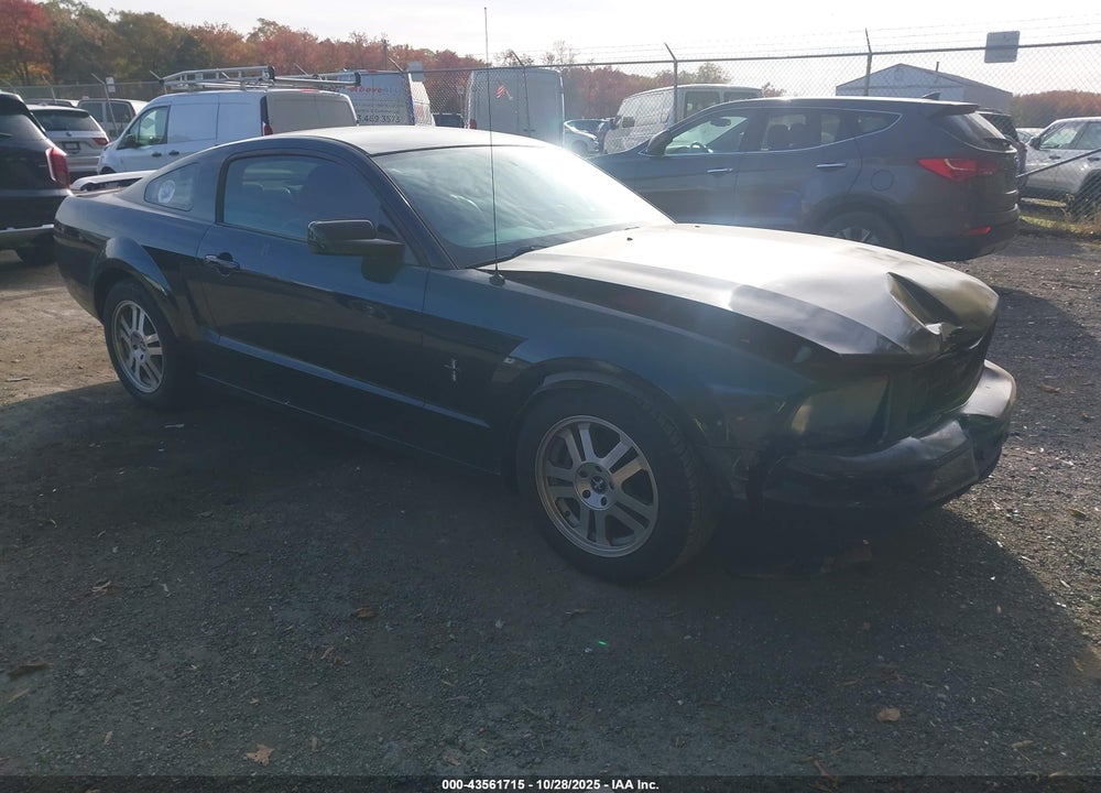 2006 FORD MUSTANG V6 VIN: 1ZVHT80N865119329