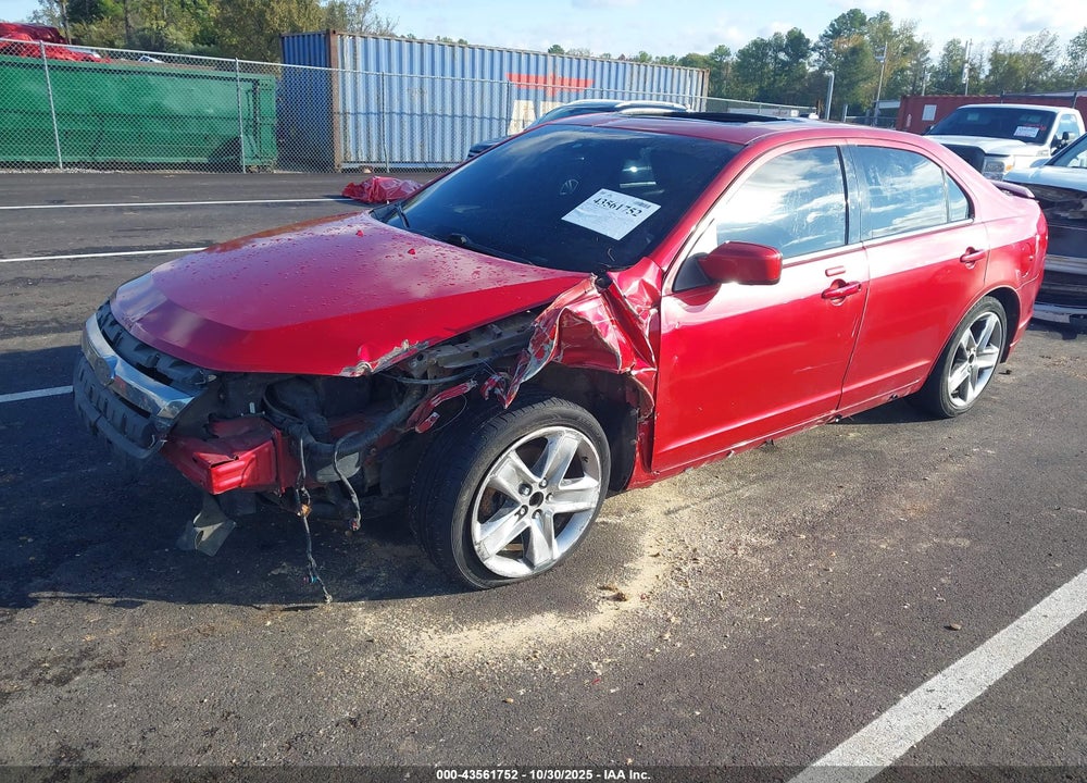 2011 FORD FUSION SPORT VIN: 3FAHP0KC6BR290419