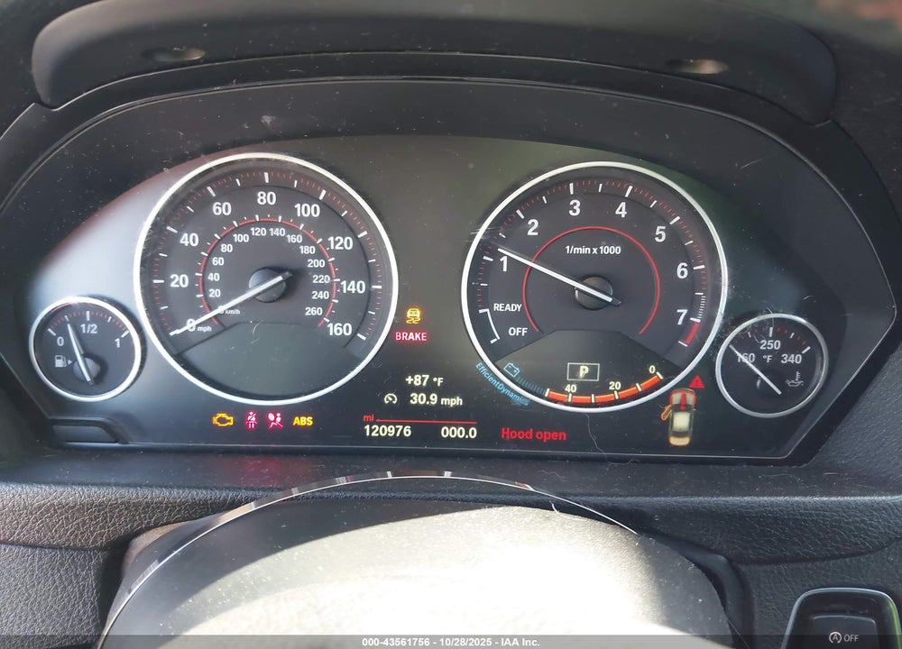 2016 BMW 328I VIN: WBA8E9G5XGNT85216