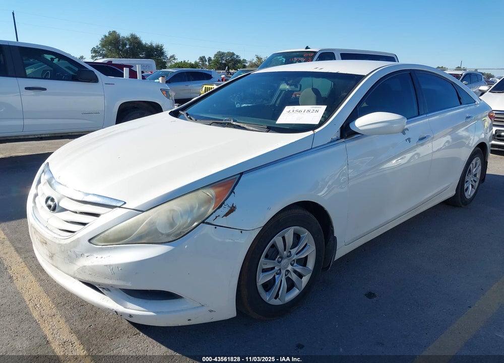 2011 HYUNDAI SONATA GLS VIN: 5NPEB4AC3BH238611