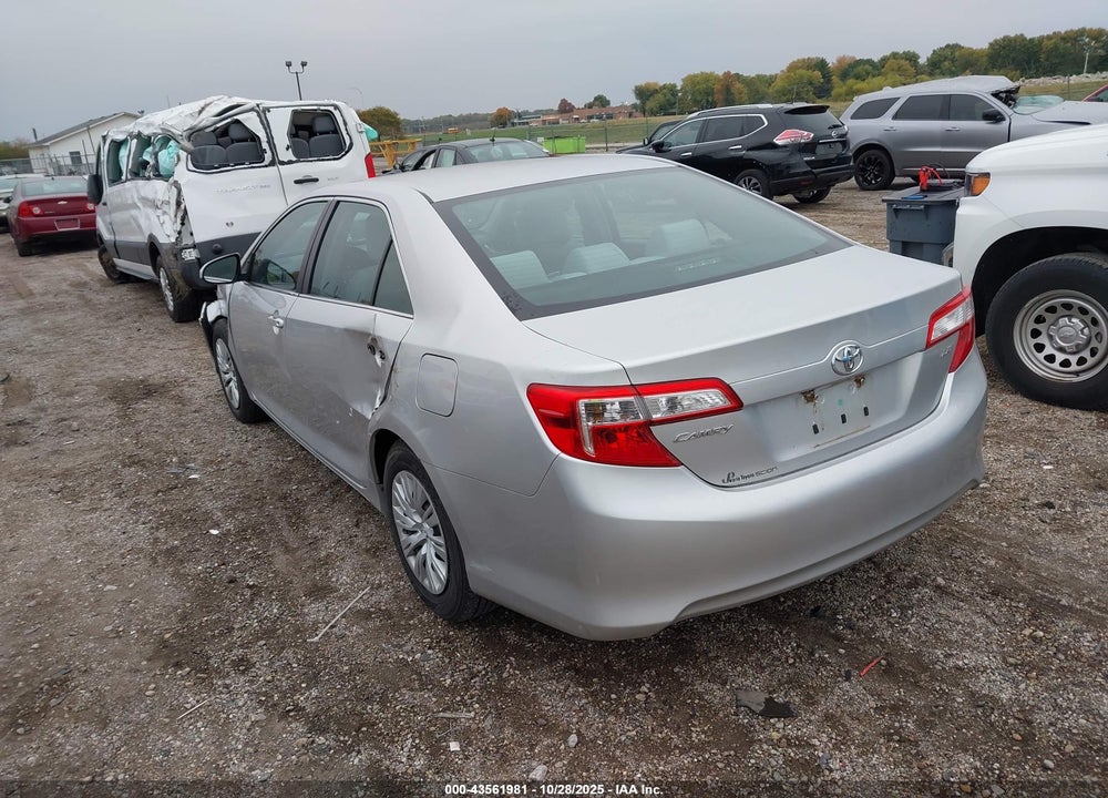 2012 TOYOTA CAMRY LE VIN: 4T4BF1FKXCR179989