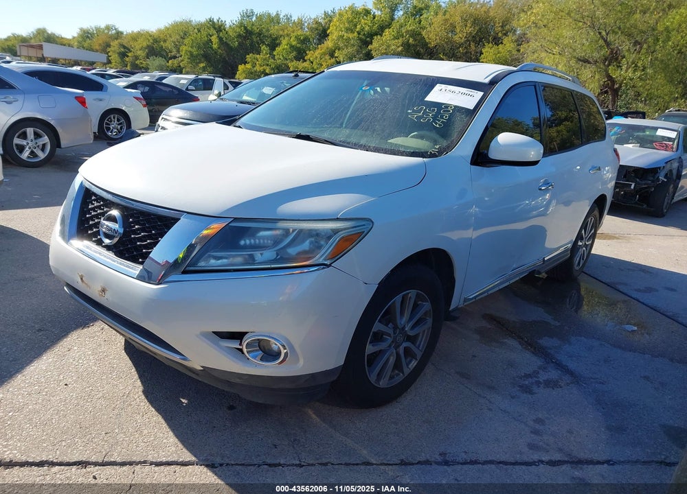 2014 NISSAN PATHFINDER SL VIN: 5N1AR2MN0EC642022