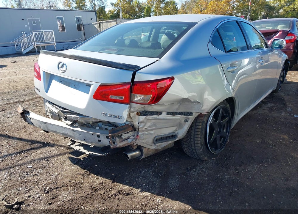 2006 LEXUS IS 250 VIN: JTHBK262262007597
