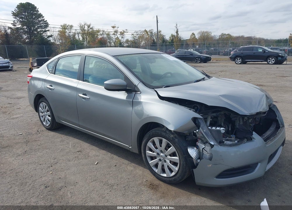 2013 NISSAN SENTRA SV VIN: 3N1AB7AP8DL664349