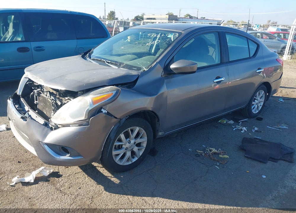 2015 NISSAN VERSA VIN: 3N1CN7AP6FL891686