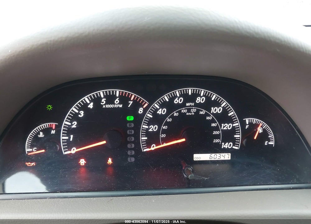 2005 TOYOTA CAMRY XLE V6 VIN: 4T1BF30KX5U106932