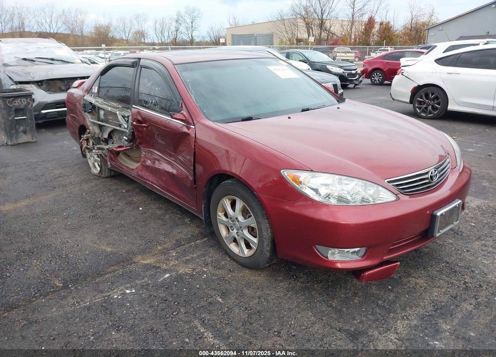 2005 TOYOTA CAMRY XLE V6 VIN: 4T1BF30KX5U106932
