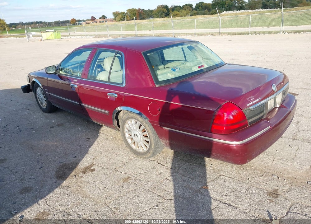 2009 MERCURY GRAND MARQUIS VIN: 2MEHM75V29X615375