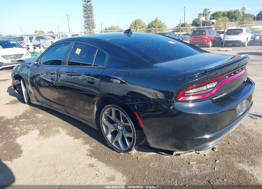 2015 DODGE CHARGER VIN: 2C3CDXHG2FH826787