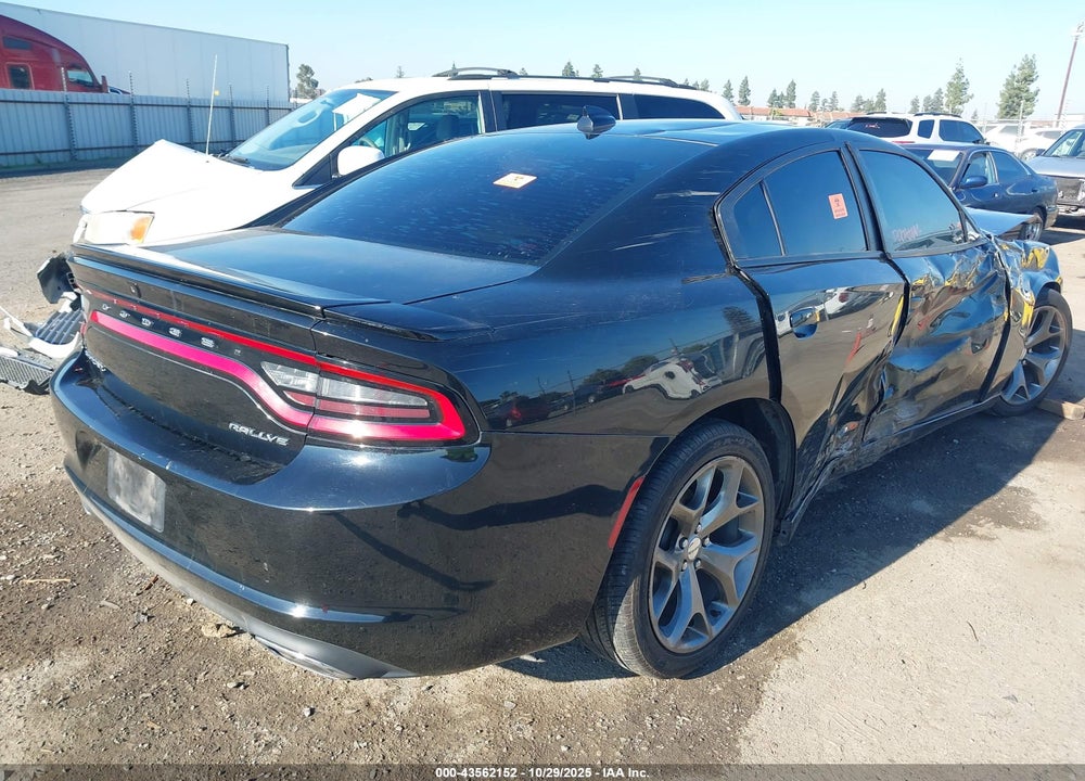 2015 DODGE CHARGER VIN: 2C3CDXHG2FH826787
