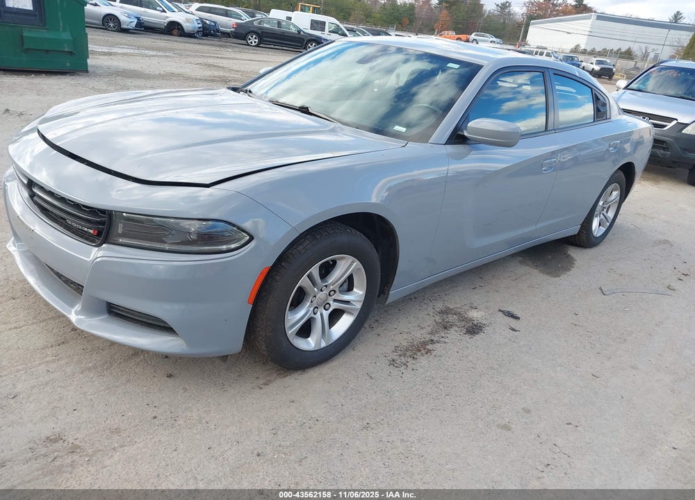 2022 DODGE CHARGER SXT RWD VIN: 2C3CDXBG9NH234858