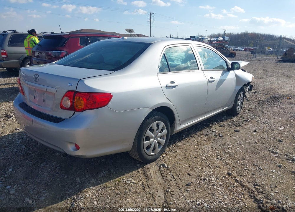 2009 TOYOTA COROLLA LE VIN: JTDBL40E699055371