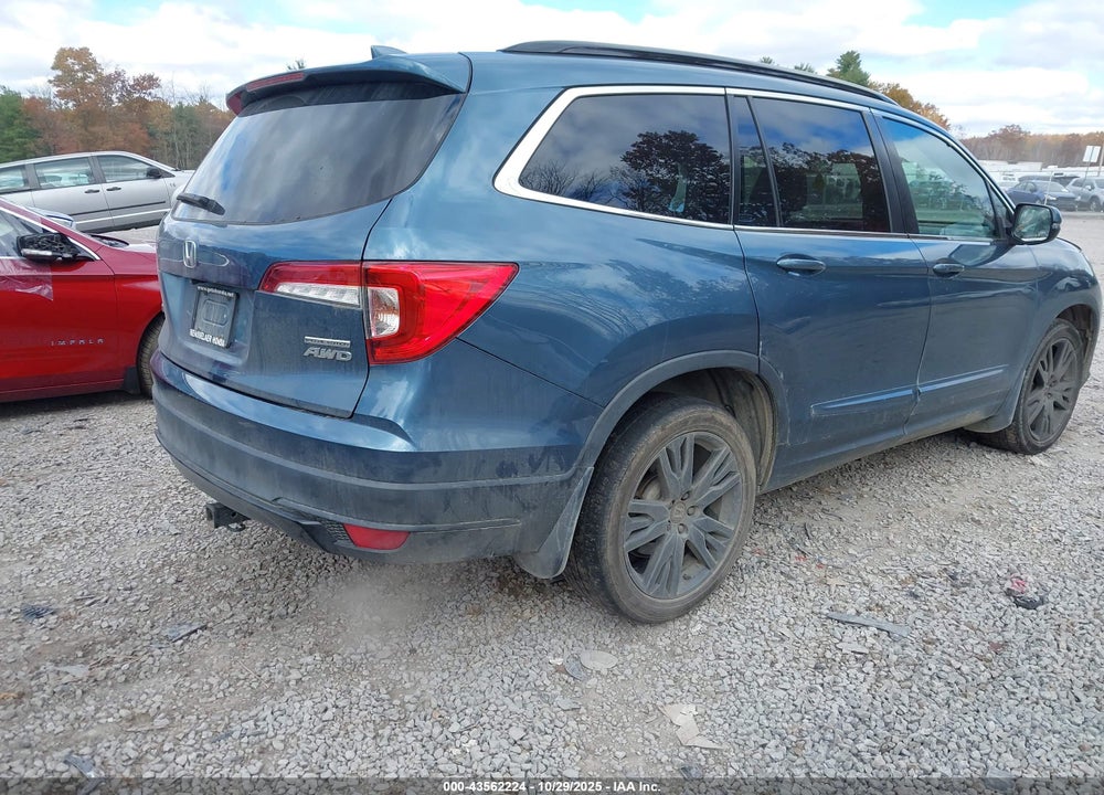 2021 HONDA PILOT AWD SPECIAL EDITION VIN: 5FNYF6H27MB014365