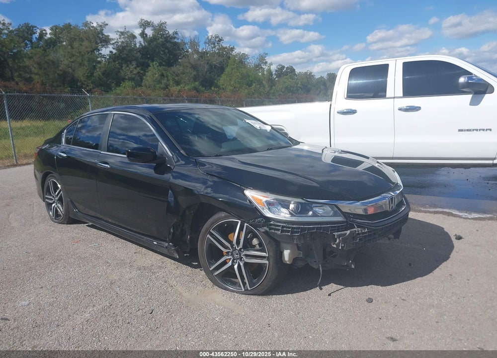 2017 HONDA ACCORD SPORT VIN: 1HGCR2F52HA058488