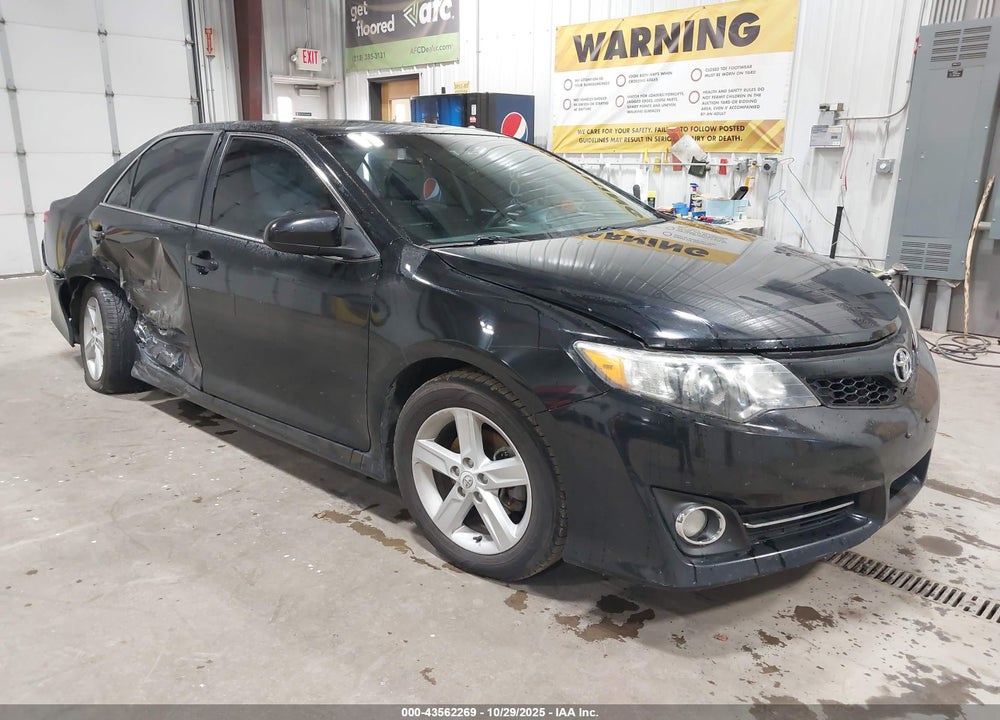 2012 TOYOTA CAMRY SE VIN: 4T1BF1FK8CU110003