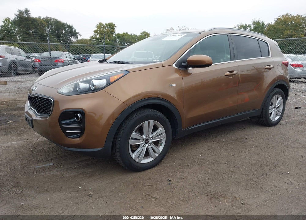 2017 KIA SPORTAGE LX VIN: KNDPMCAC5H7056919