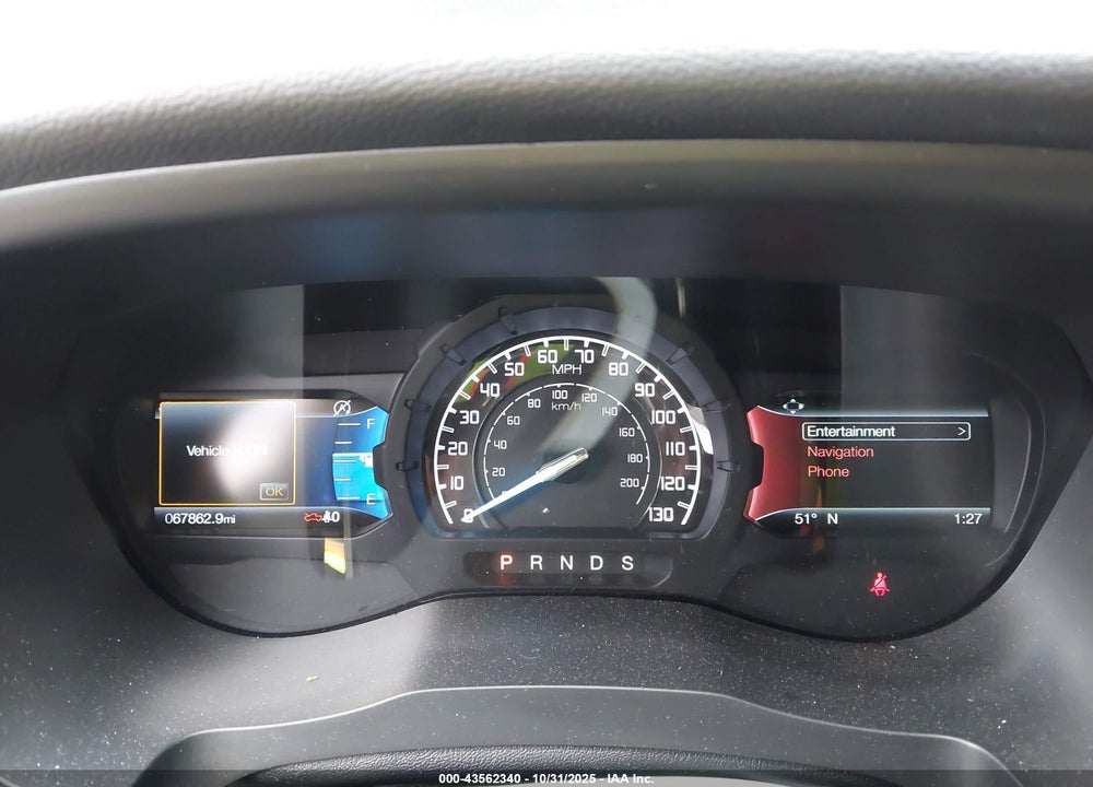 2019 FORD RANGER LARIAT VIN: 1FTER1FH6KLA11861