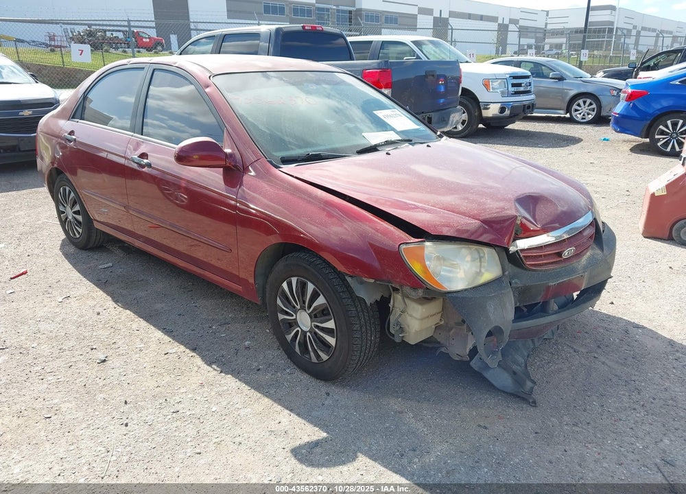 2006 KIA SPECTRA EX/LX/SX VIN: KNAFE121865266608