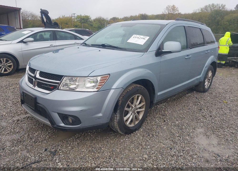2013 DODGE JOURNEY SXT VIN: 3C4PDCBG0DT630088