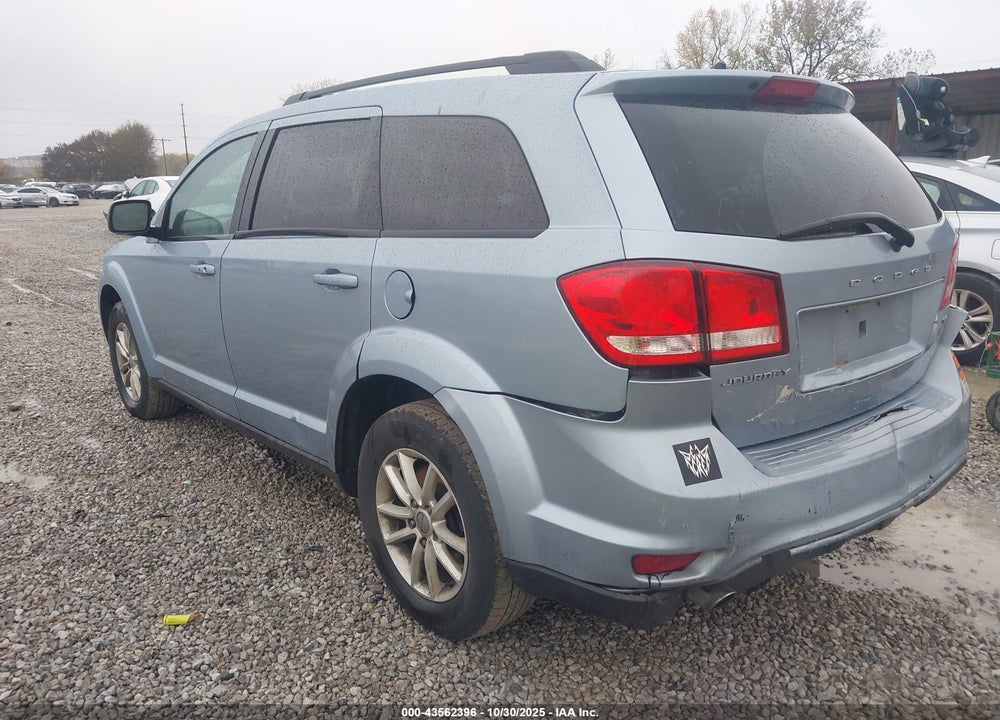 2013 DODGE JOURNEY SXT VIN: 3C4PDCBG0DT630088