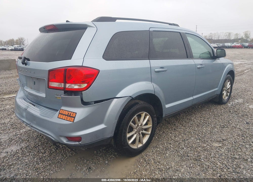 2013 DODGE JOURNEY SXT VIN: 3C4PDCBG0DT630088