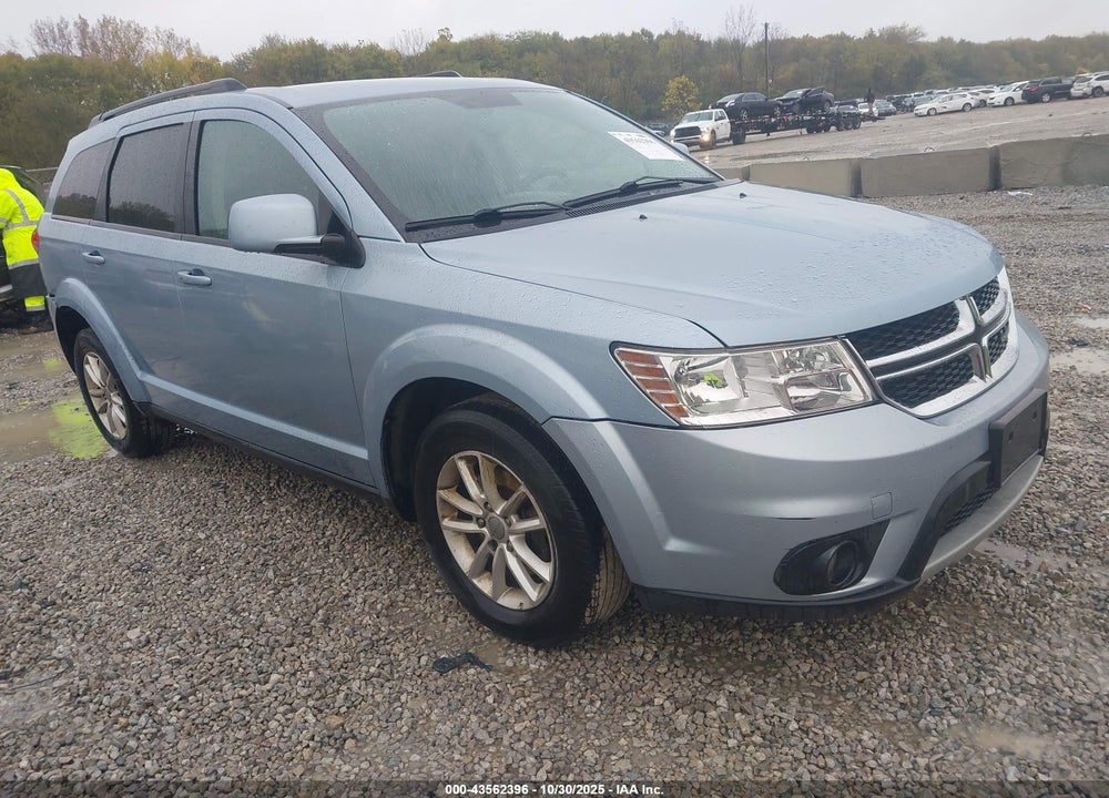 2013 DODGE JOURNEY SXT VIN: 3C4PDCBG0DT630088