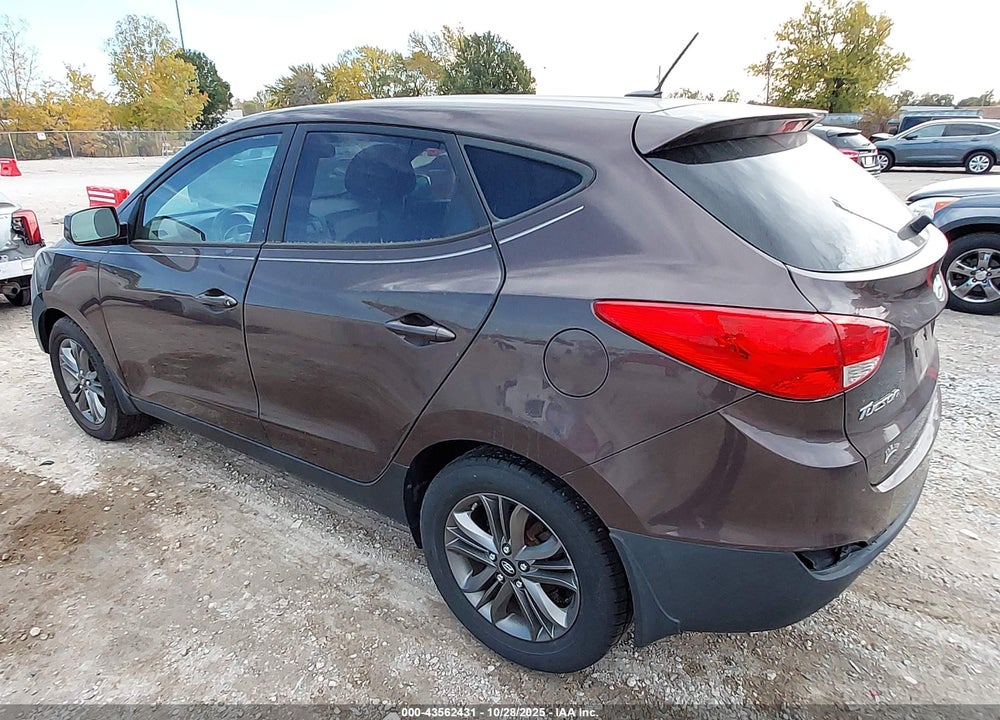 2015 HYUNDAI TUCSON GLS VIN: KM8JT3AF7FU952720