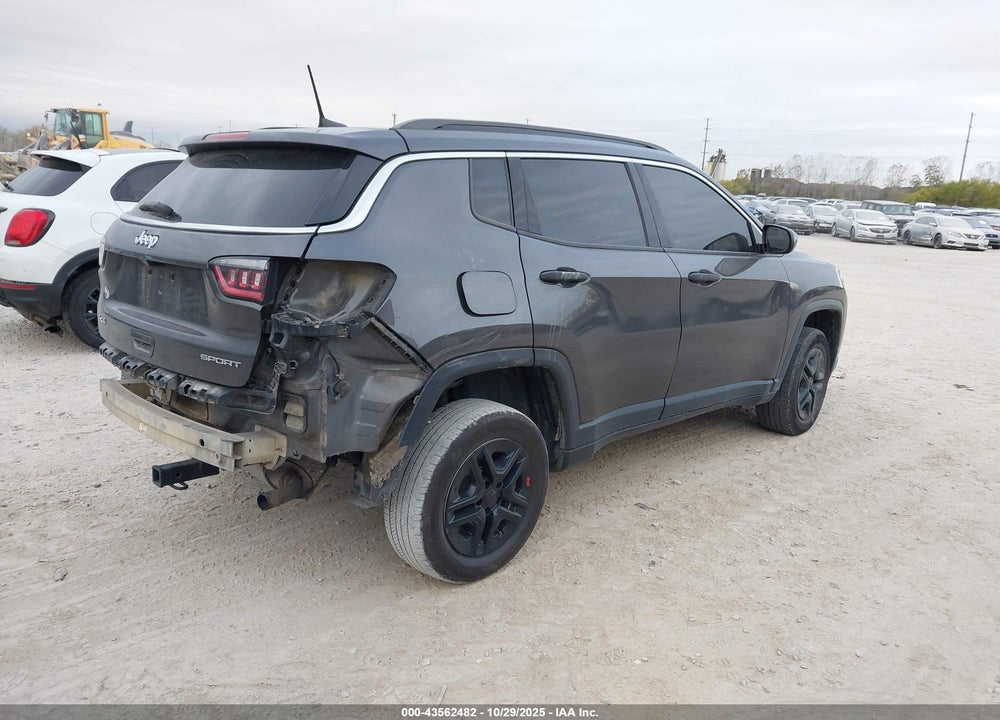 2020 JEEP COMPASS SPORT 4X4 VIN: 3C4NJDAB8LT151749