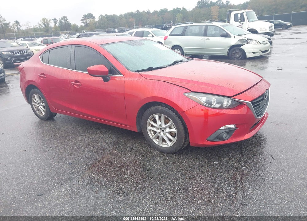 2016 MAZDA 3 I TOURING VIN: 3MZBM1W76GM266649