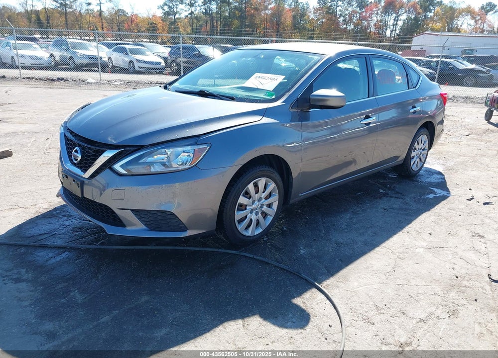 2017 NISSAN SENTRA SV VIN: 3N1AB7AP2HY342816