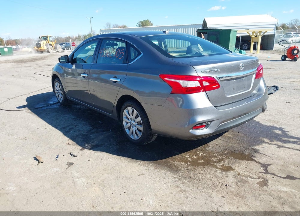 2017 NISSAN SENTRA SV VIN: 3N1AB7AP2HY342816