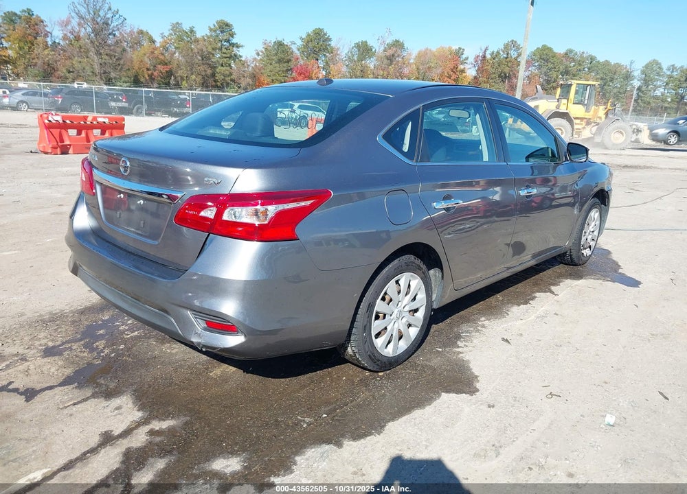 2017 NISSAN SENTRA SV VIN: 3N1AB7AP2HY342816