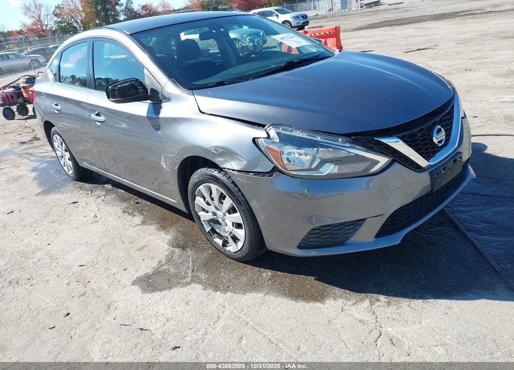 2017 NISSAN SENTRA SV VIN: 3N1AB7AP2HY342816